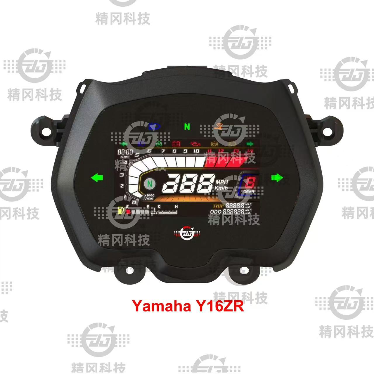 motorcycle instrument panel