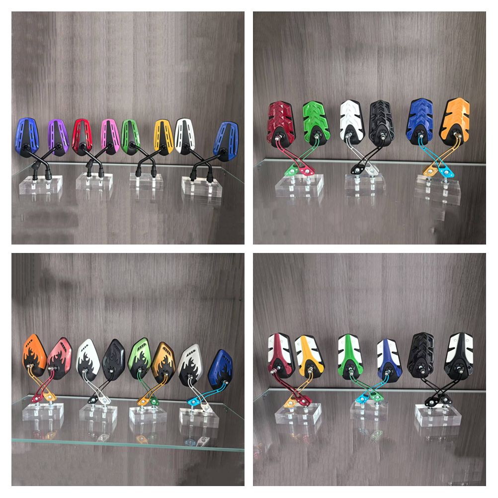 headlights and rearview mirrors