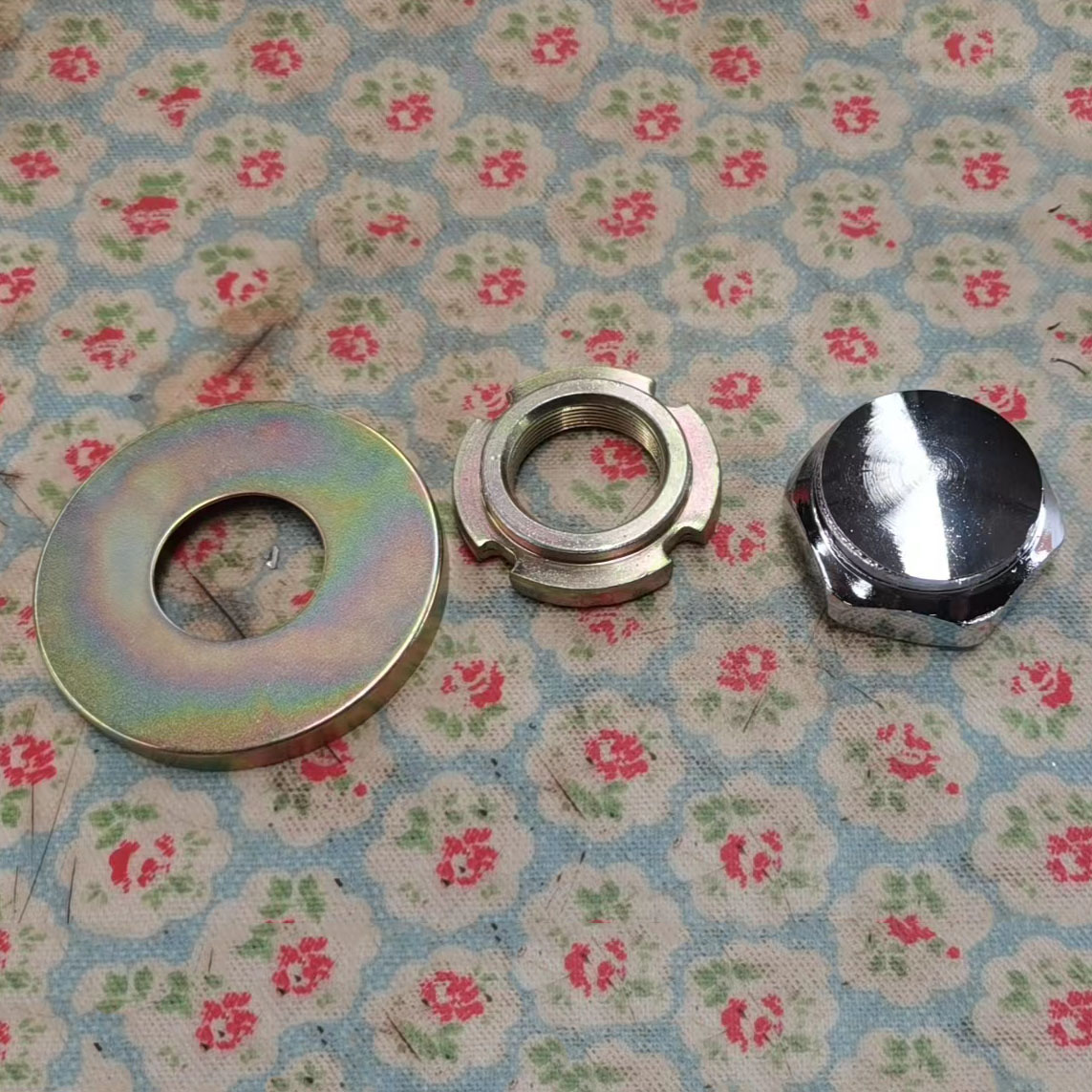 motorcycle steering column cover nut