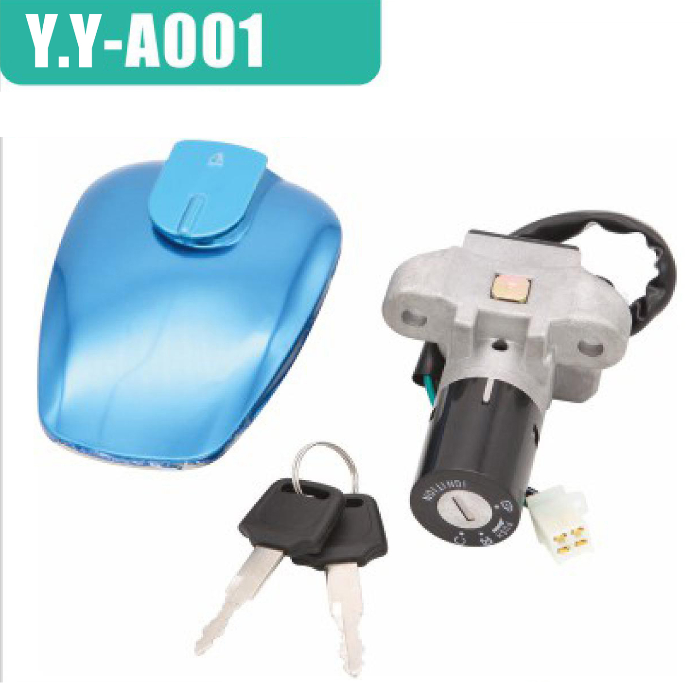 Motorcycle cover lock